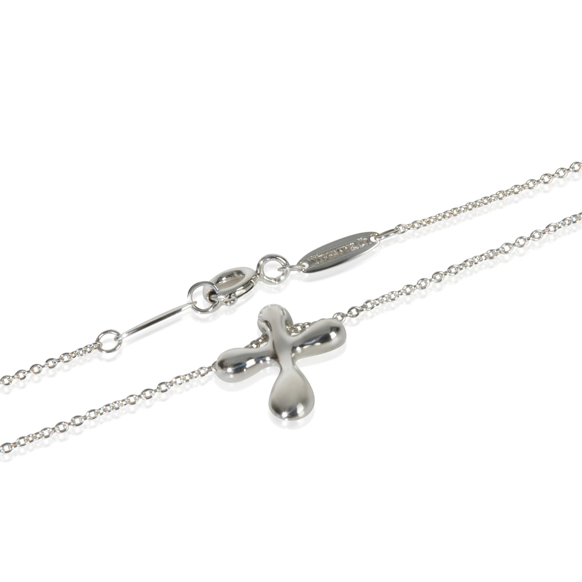 Tiffany & Co. Sterling Silver  Elsa Peretti Cross Pendant