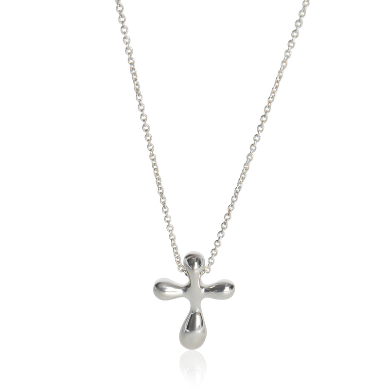 Tiffany & Co. Sterling Silver  Elsa Peretti Cross Pendant