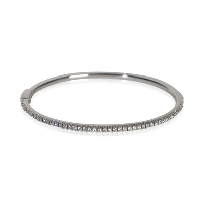 Tiffany & Co. White Gold Diamond Metro Bracelet fv