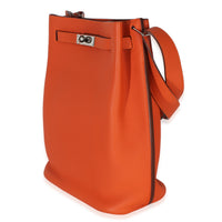 Hermès Orange Togo So Kelly 22 PHW Handbag 2