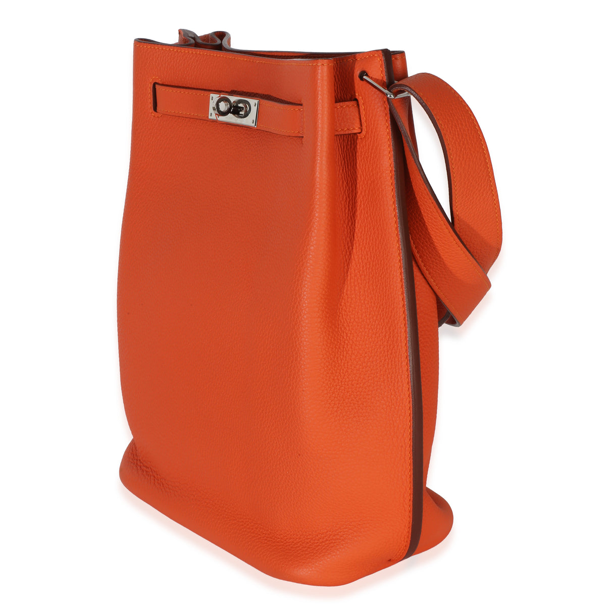Hermès Orange Togo So Kelly 26 PHW Handbag 2