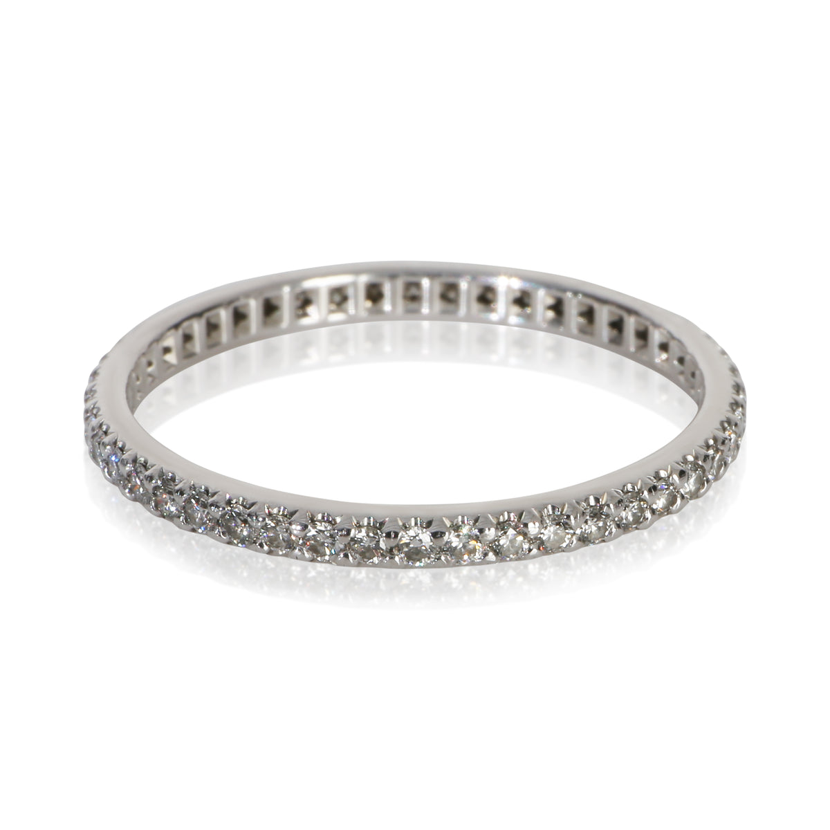 Tiffany & Co. Platinum Diamond Tiffany Forever Band pv