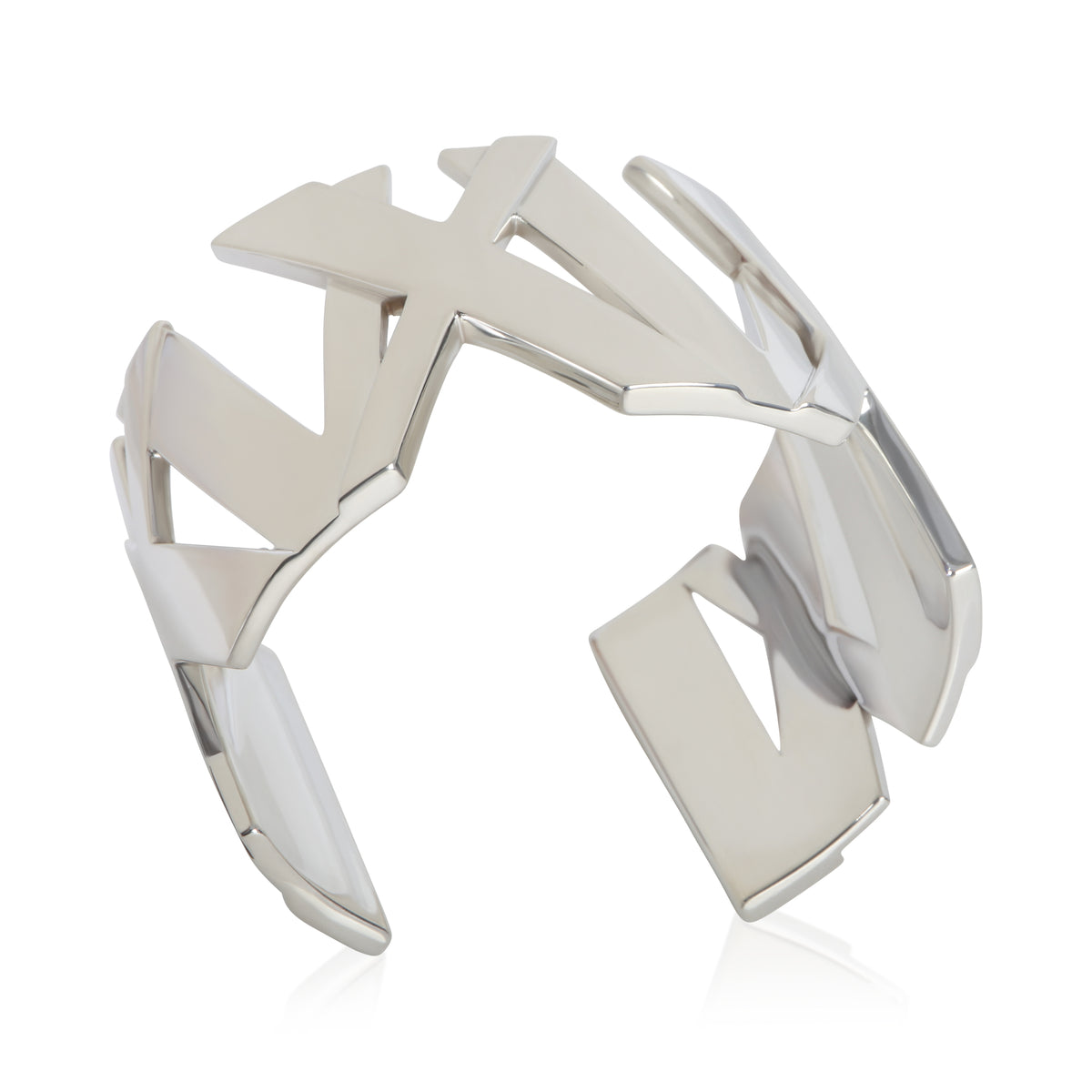 Tiffany & Co. Sterling Silver Atlas Wide Cuff Bracelet bv