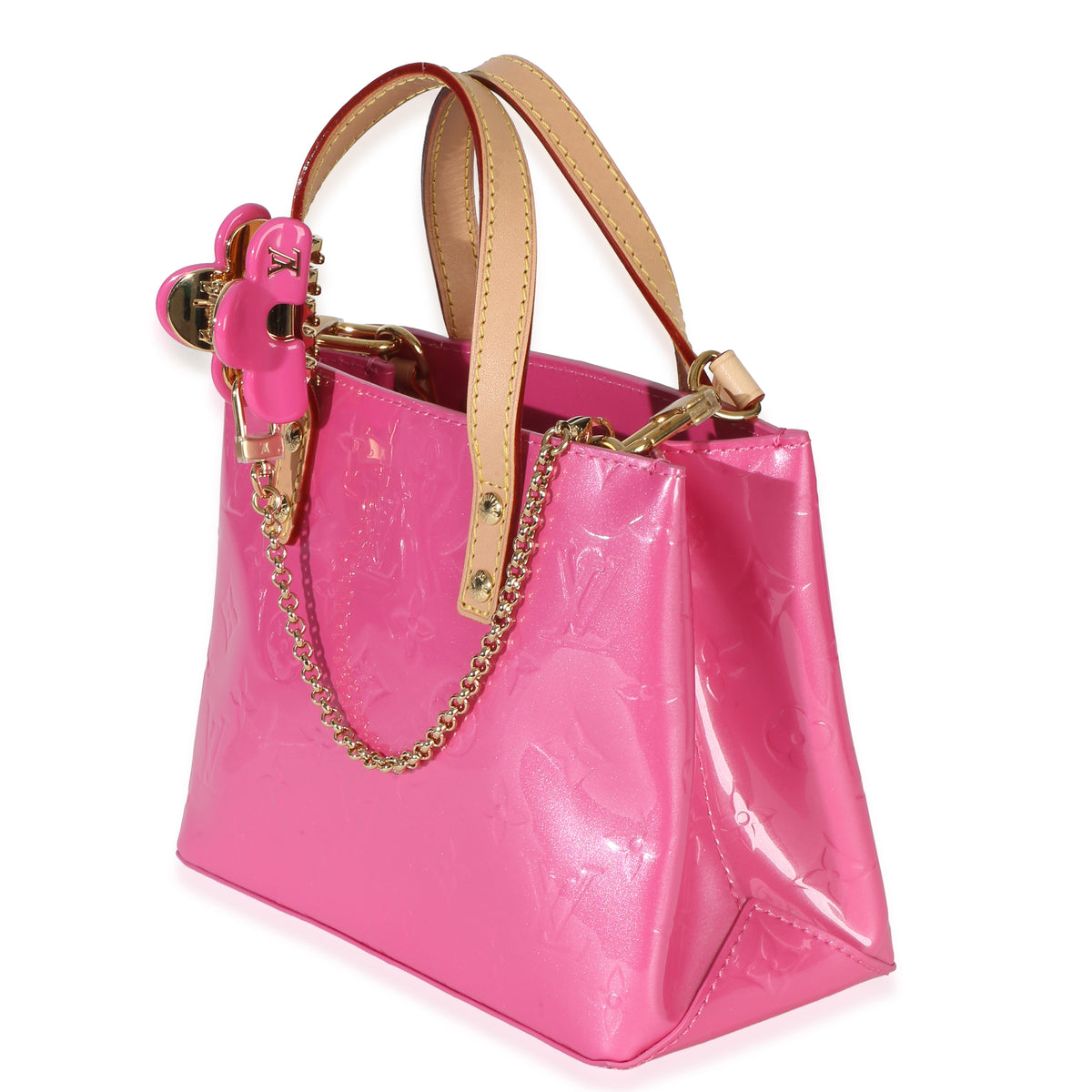 Louis Vuitton Pink Monogram Vernis Reade NM PM Handbag 2