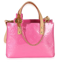 Louis Vuitton Pink Monogram Vernis Reade NM PM Handbag fv