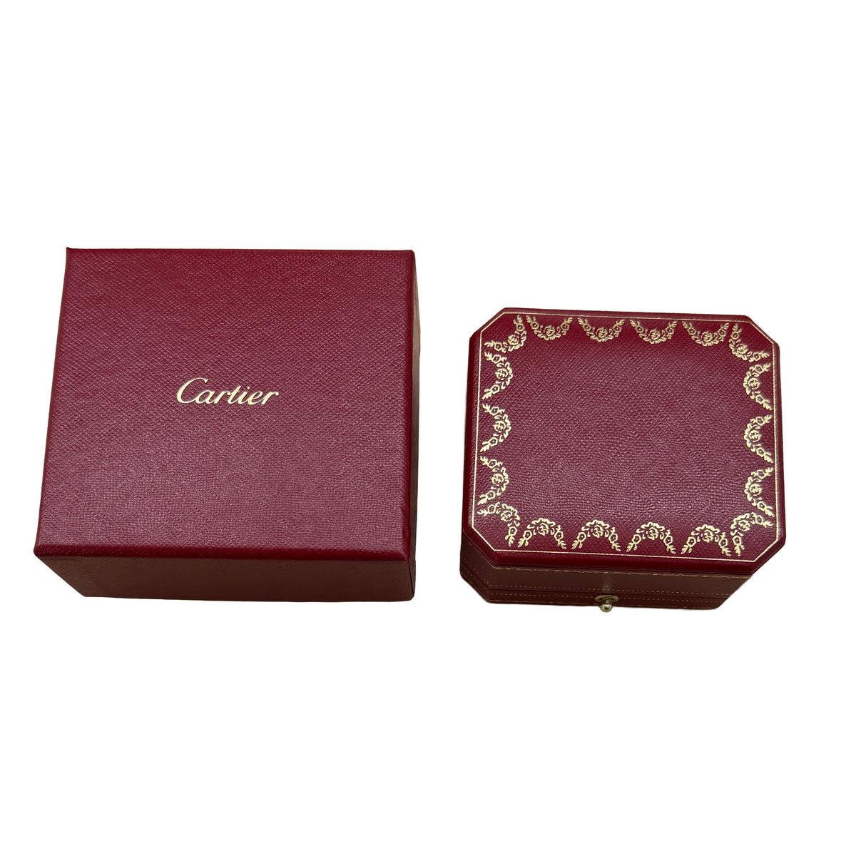 Cartier Rose Gold  Small Model Love Hoop Earrings box