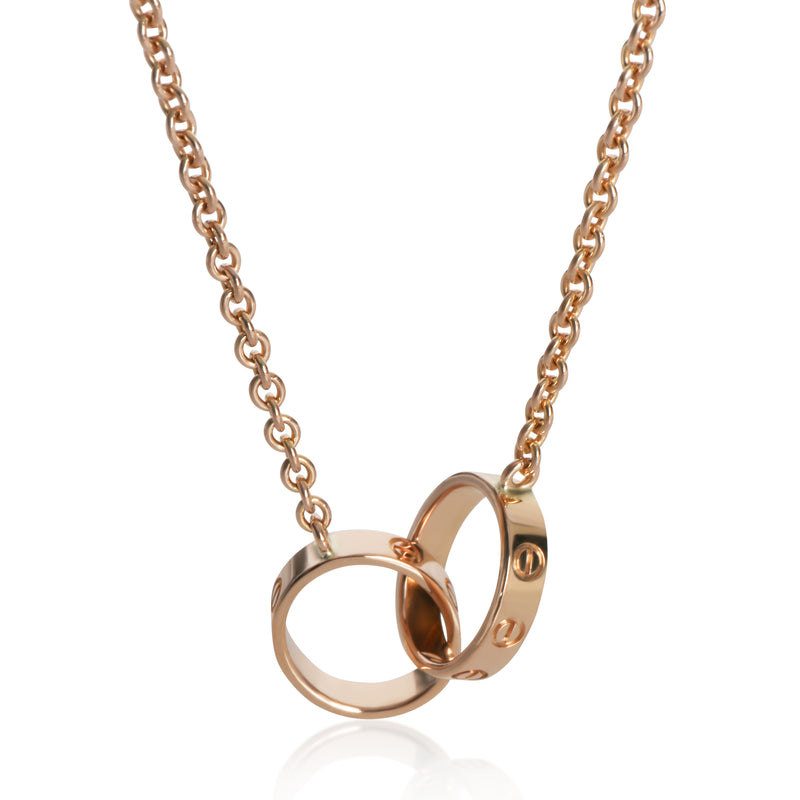 Cartier Rose Gold  Love Necklace fv