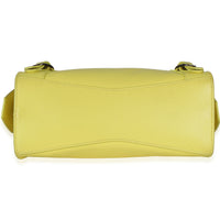 Balenciaga Yellow Grained Calfskin Small Neo Classic City Bag Handbag 5