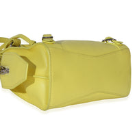 Balenciaga Yellow Grained Calfskin Small Neo Classic City Bag Handbag 7