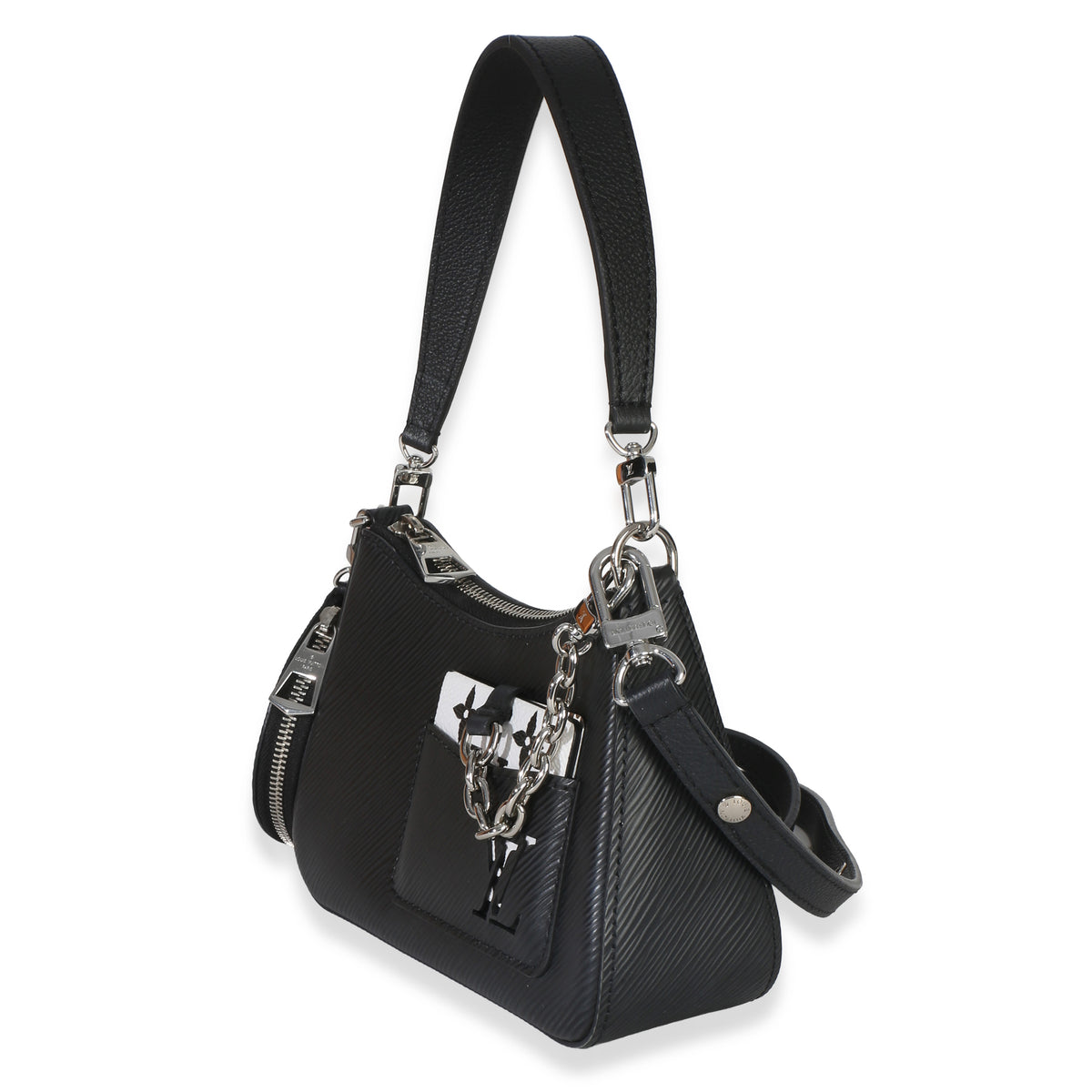 Louis Vuitton Black Epi Monogram Marellini Handbag 2