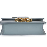 Christian Dior Blue Smooth Box Calfskin Micro 30 Montaigne Flap Bag Handbag 5