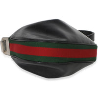 Gucci Black GG Crystal Coated Canvas Small Attache Crossbody Bag Handbag 7