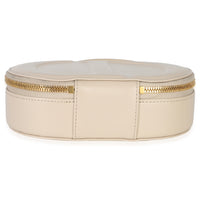 Christian Dior Cream Calfskin CD Signature Oval Crossbody Camera Bag Handbag 5