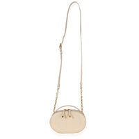 Christian Dior Cream Calfskin CD Signature Oval Crossbody Camera Bag Handbag 8
