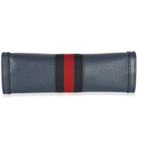 Gucci Navy Calfskin GG Ophidia Small Web Chain Bag Handbag 5