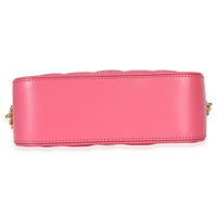 Gucci Pink GG Stitched Calfskin Matelasse Small Crossbody Bag Handbag 5