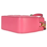Gucci Pink GG Stitched Calfskin Matelasse Small Crossbody Bag Handbag 6