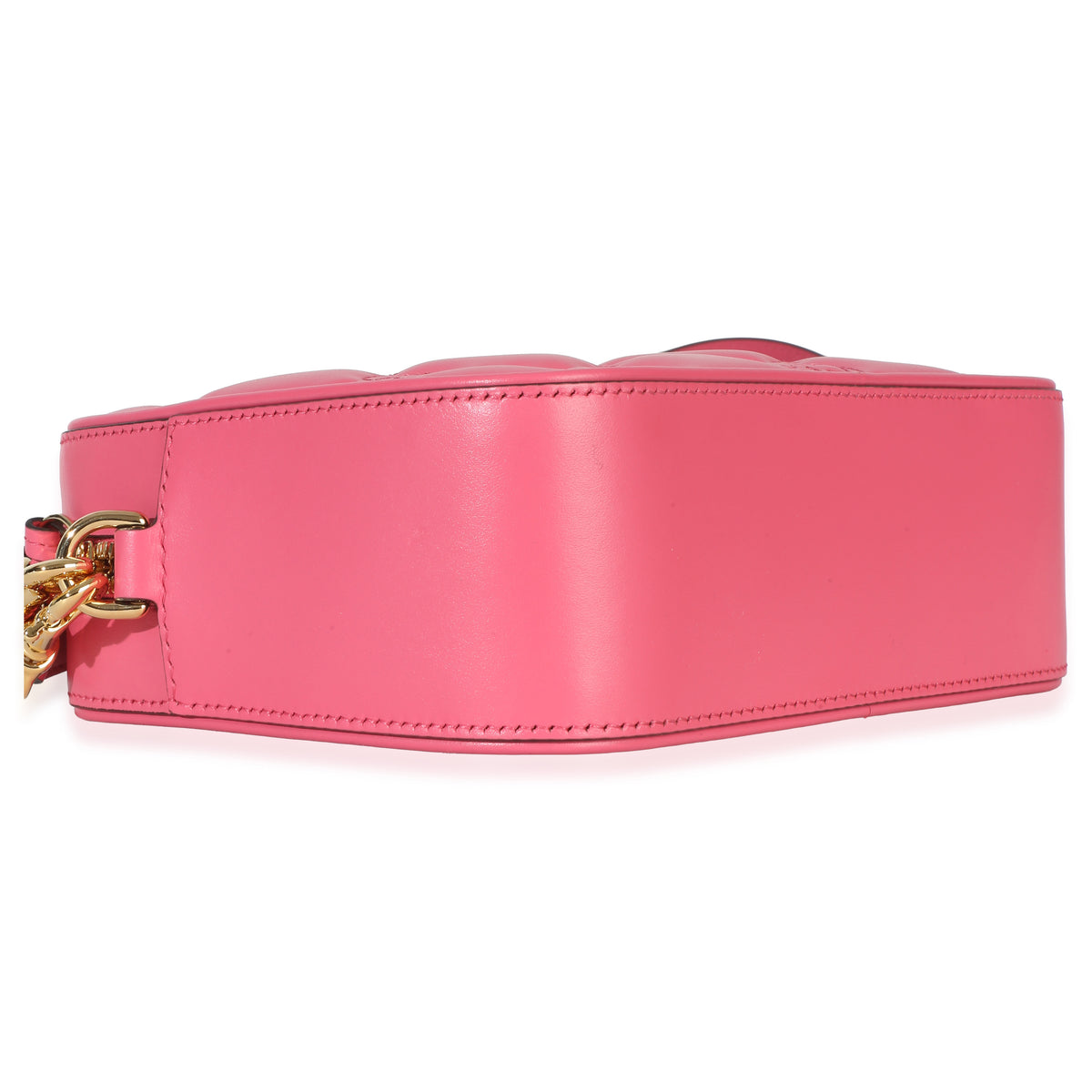 Gucci Pink GG Stitched Calfskin Matelasse Small Crossbody Bag Handbag 7