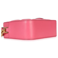 Gucci Pink GG Stitched Calfskin Matelasse Small Crossbody Bag Handbag 7