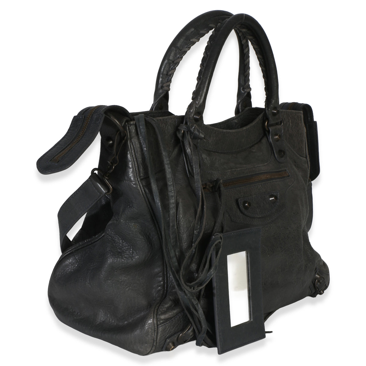 Balenciaga Anthracite Agneau Classic Hardware Velo Bag Handbag 3