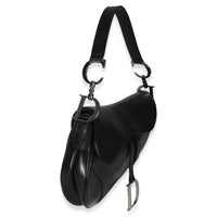 Christian Dior Vintage Black Calfskin Saddle Bag Handbag 3