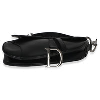 Christian Dior Vintage Black Calfskin Saddle Bag Handbag 6
