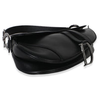 Christian Dior Vintage Black Calfskin Saddle Bag Handbag 8