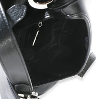 Christian Dior Vintage Black Calfskin Saddle Bag Handbag 9