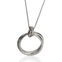Tiffany & Co. White Gold Diamond Paloma Picasso Melody Pendant fv
