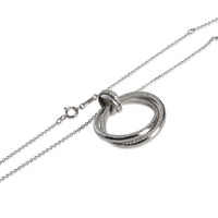 Tiffany & Co. White Gold Diamond Paloma Picasso Melody Pendant sv