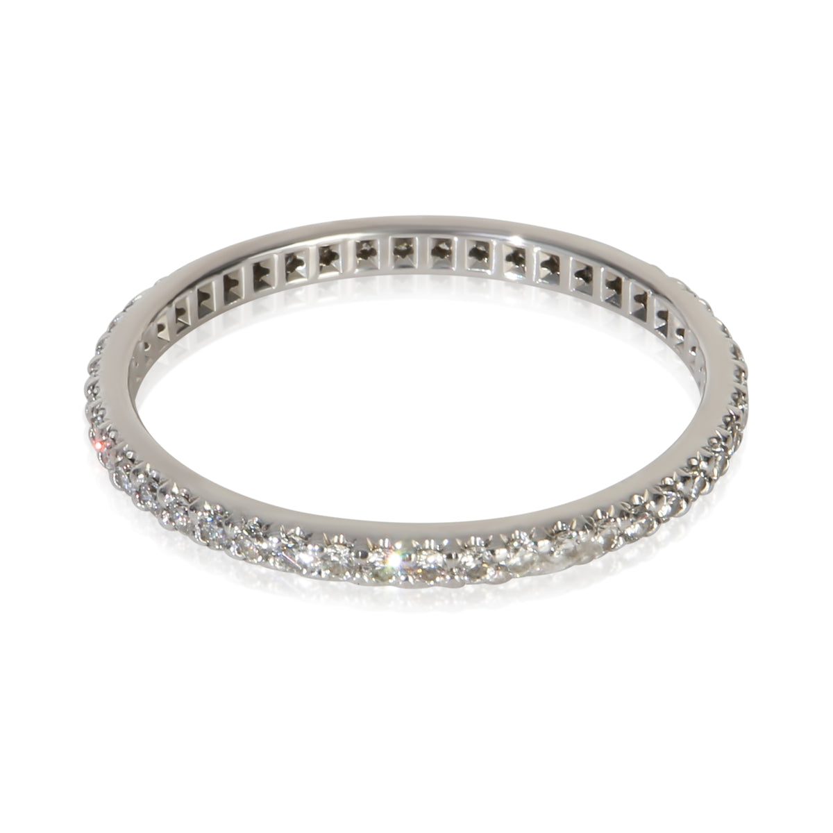 Tiffany & Co. Platinum Diamond Soleste Eternity Band pv