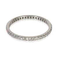 Tiffany & Co. Platinum Diamond Soleste Eternity Band pv