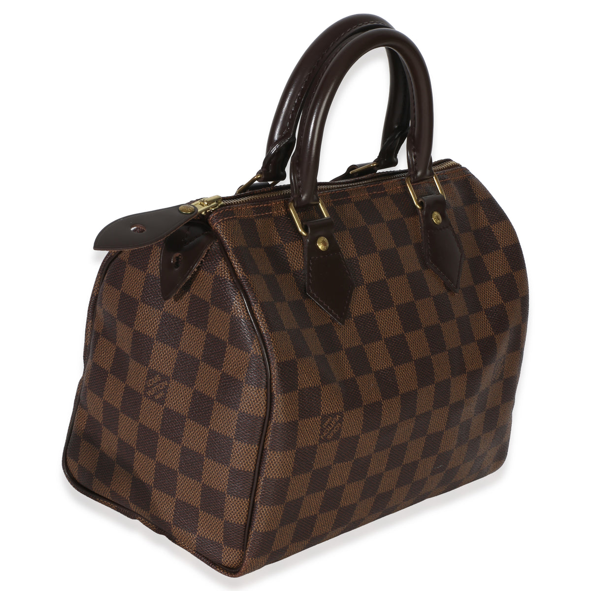 Louis Vuitton Damier Ebene Canvas Speedy 25 Handbag 3