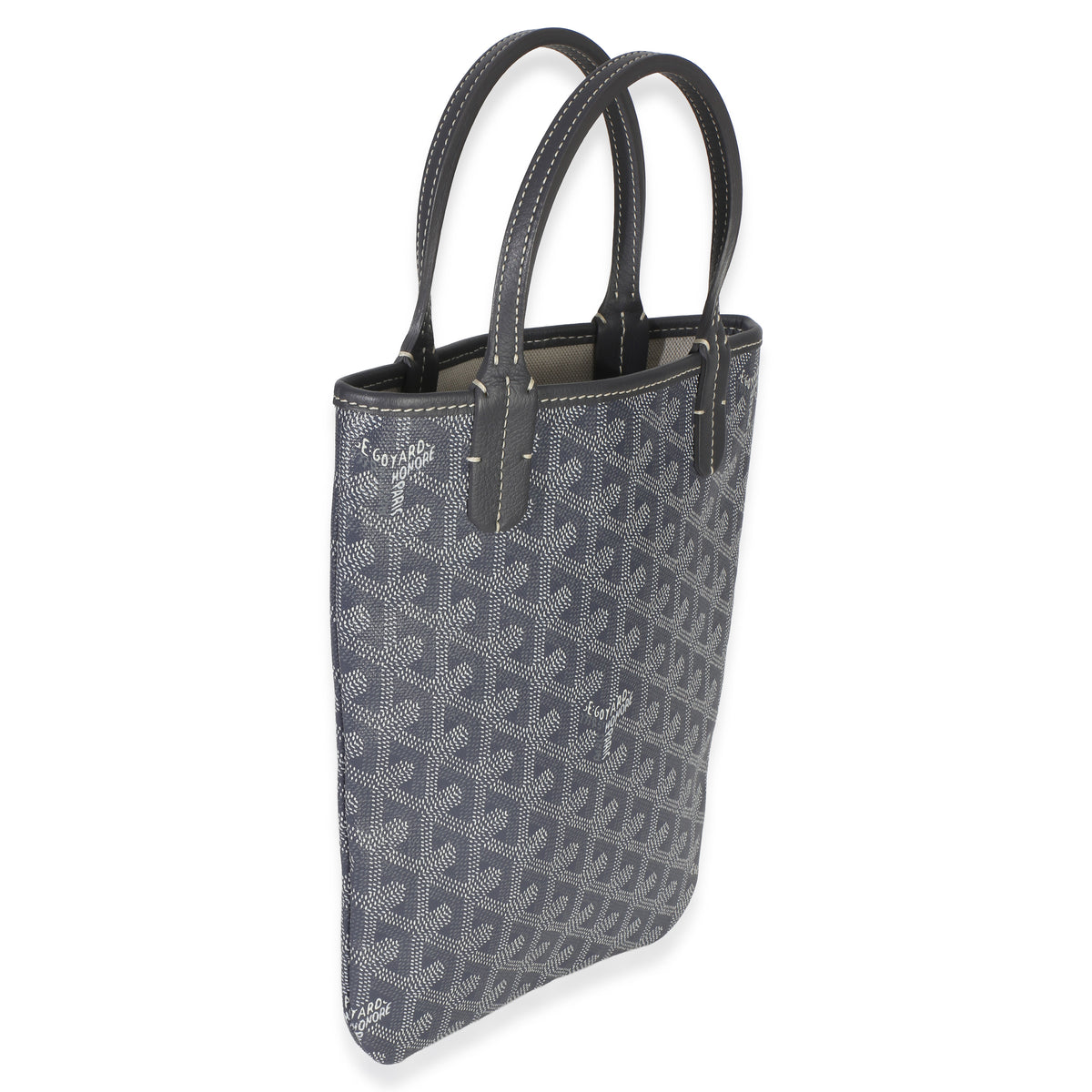 Goyard Grey ine Canvas Poitiers Mini Tote Handbag 3