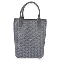 Goyard Grey ine Canvas Poitiers Mini Tote Handbag fv