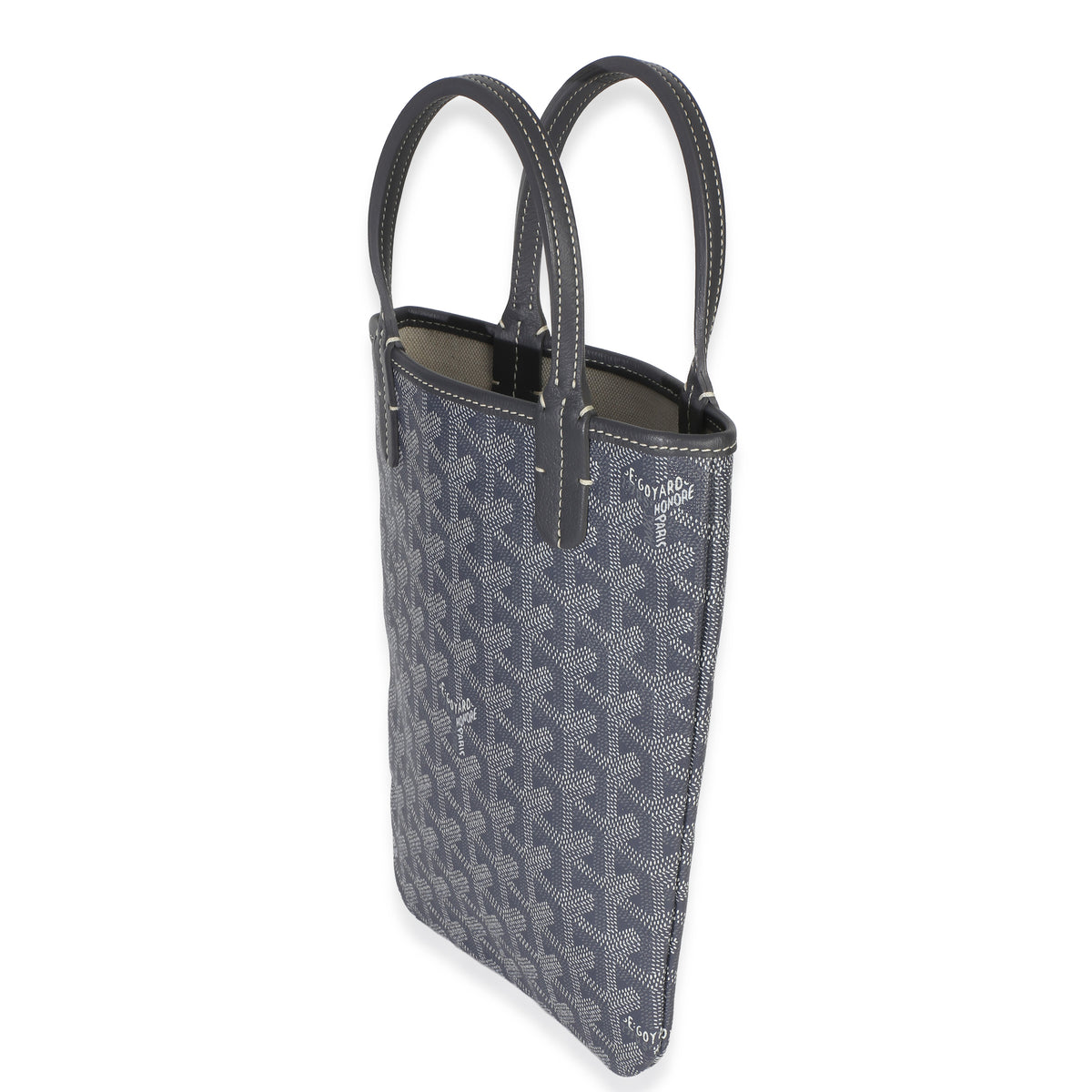 Goyard Grey ine Canvas Poitiers Tote PM Handbag 2