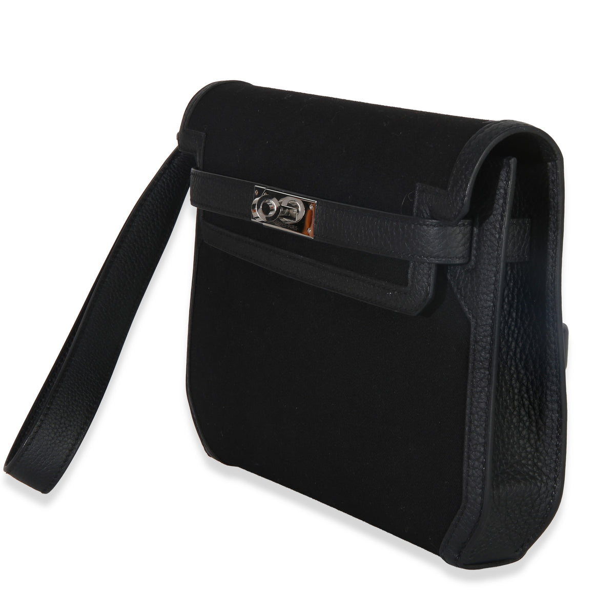 Hermès Black Togo Wollycot Depeches 25 PHW Handbag 2
