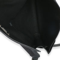 Hermès Black Togo Wollycot Depeches 25 PHW Handbag 8