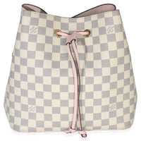 Louis Vuitton Eau De Rose Damier Azur Neonoe MM Handbag id