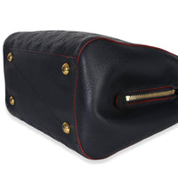 Louis Vuitton Marine Rouge Monogram Empreinte Montaigne MM Handbag 6
