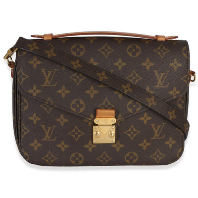 Louis Vuitton Monogram Canvas Pochette Metis Handbag fv