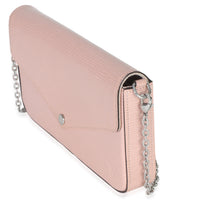 Louis Vuitton Pink Epi Leather Felicie Pochette Handbag 3