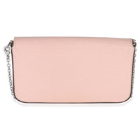Louis Vuitton Pink Epi Leather Felicie Pochette Handbag 5