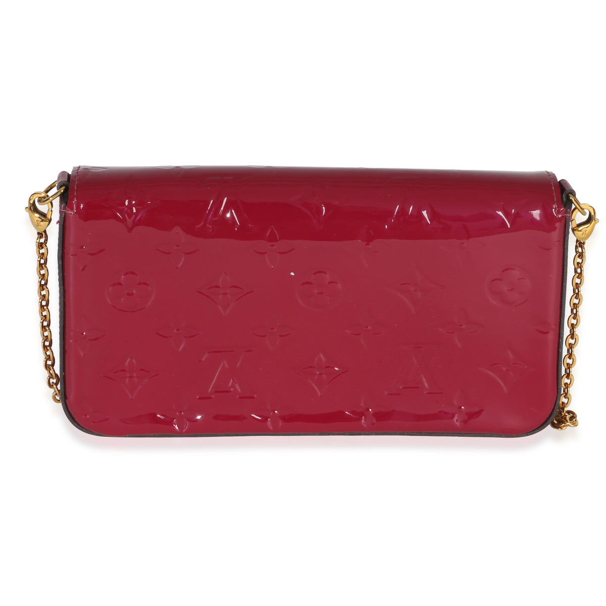 Louis Vuitton Fuschia Monogram Vernis Felicie Pochette Handbag 4