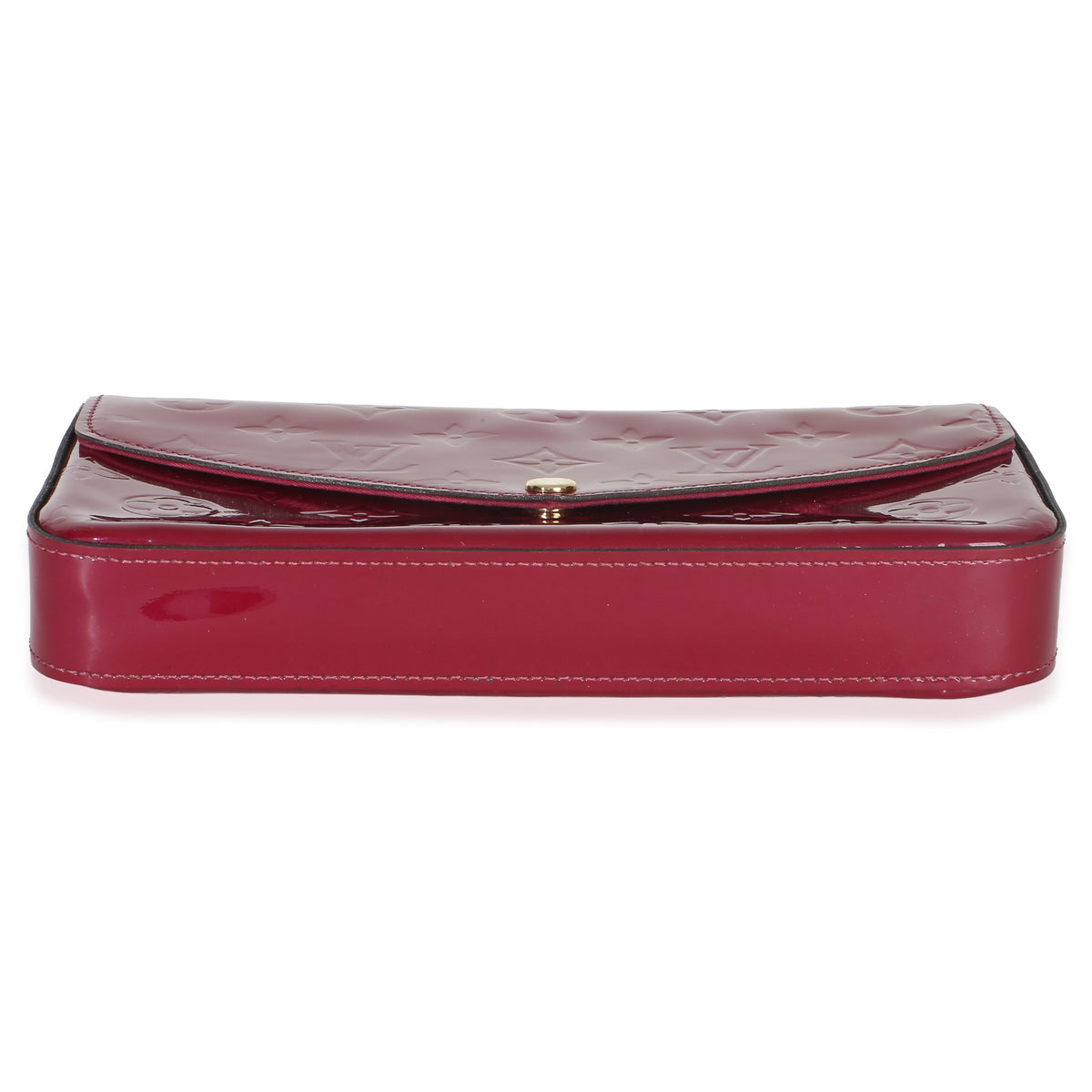 Louis Vuitton Fuschia Monogram Vernis Felicie Pochette Handbag 5