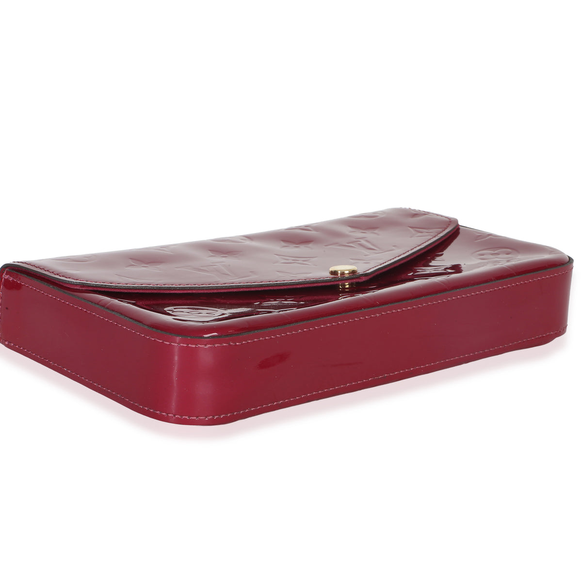 Louis Vuitton Fuschia Monogram Vernis Felicie Pochette Handbag 7