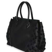 Louis Vuitton Black Monogram Tufted Veau Cachemire W Tote PM Handbag 2