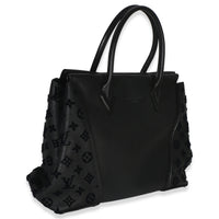 Louis Vuitton Black Monogram Tufted Veau Cachemire W Tote PM Handbag 3