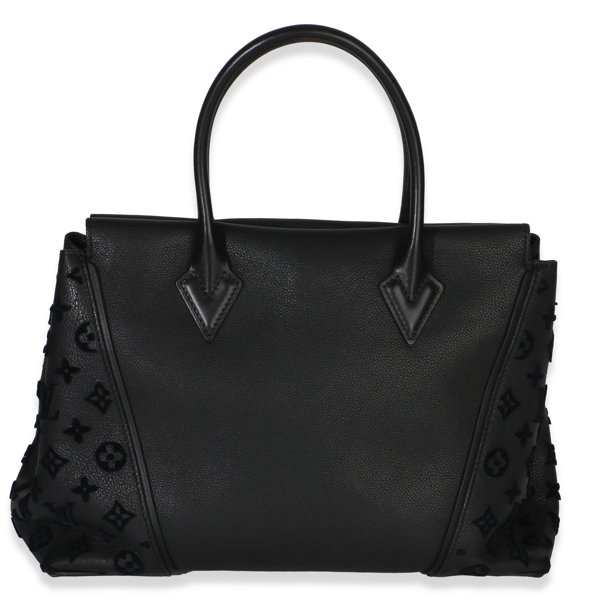 Louis Vuitton Black Monogram Tufted Veau Cachemire W Tote PM Handbag 4