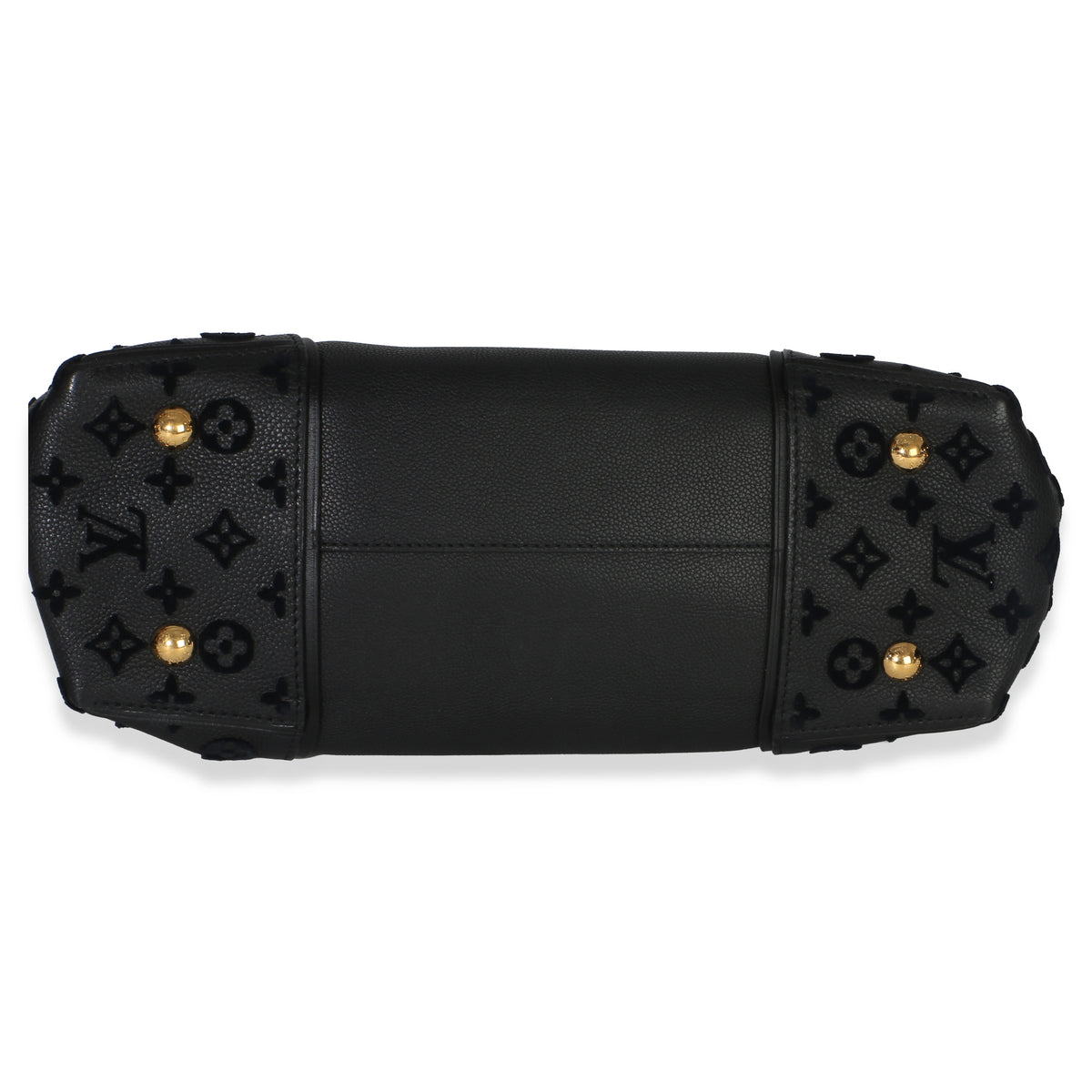 Louis Vuitton Black Monogram Tufted Veau Cachemire W Tote PM Handbag 5